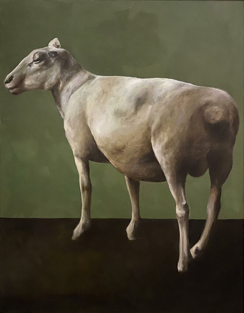 Pecora - a Paintings by Costanza Alvarez de Castro